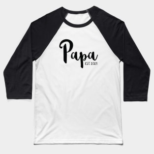 Papa Pregnancy Announcement Baseball T-Shirt